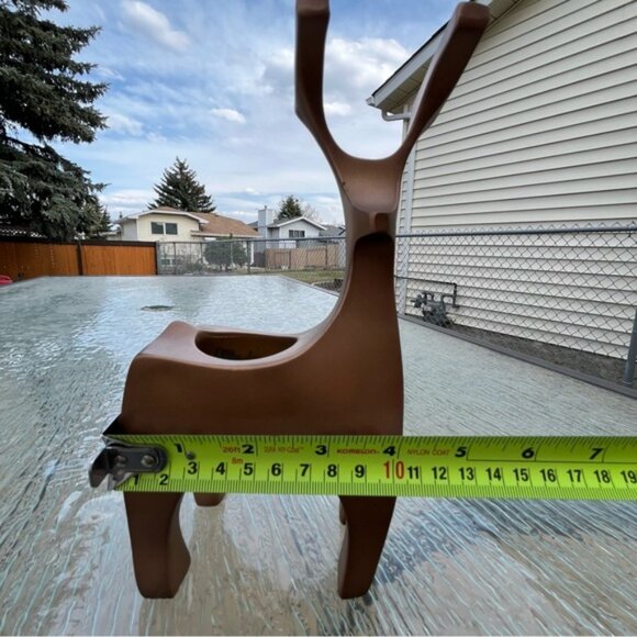 PartyLite Elegant Reindeer Tea Light Candle Holder Set of 2 - Picture 7 of 15